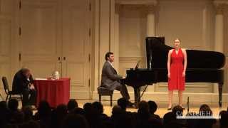 Carnegie Hall Vocal Master Class: Rachmaninoff's "How Fair This Spot," Op. 21, No. 7