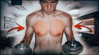 Как накачать Грудь и Трицепс в домашних условиях ? - Легко !!!