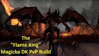 ESO Magicka Dragonknight PvP Build "Flame King"   (Morrowind)