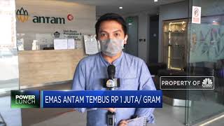 Top! Emas Antam Tembus Rp 1 Juta per Gram