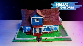дом HELLO NEIGHBOR act 1 ИЗ ПЛАСТИЛИНА