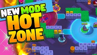New Game Mode HOT ZONE with RANDOM BRAWLERS | Brawl Stars Update