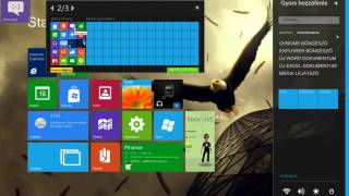 Windows 8 start theme on Windows XP - Omnimo UI 5 for Rainmeter