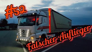 #52 Falscher Auflieger/Lkw Doku/Truck Doku Deutsch