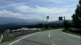 【LS-20M車載】アルペンルート車両回送7/9 富山県黒部市山田→上市町堤谷