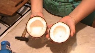 Как легко разбить кокос