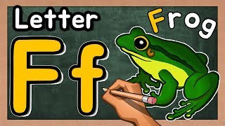 [알파벳송]신나는 동요와 함께 알파벳 F 유아영어 단어학습ㅣABC송ㅣ파닉스송ㅣ대문자송[[Alphabet Song]Learning Letter F-Skip to my lou