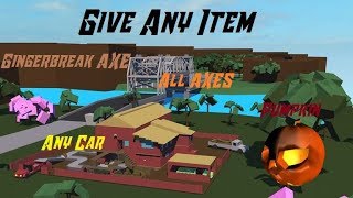 Скрипт на выдачу любой вещи в Lumber Tycoon 2