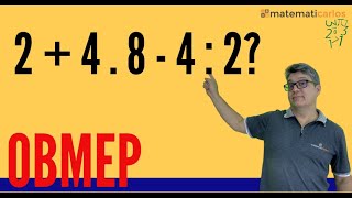 E1632   (OBMEP) Exercícios de Expressões Numéricas (Matematicarlos)
