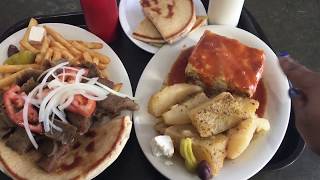 APOLLO GREEK CAFE (PASTITSIO) MUKBANG/ VIDEO 218