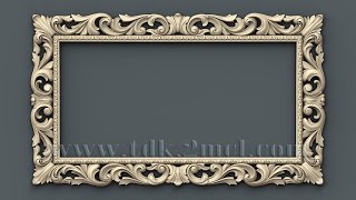 3D модели - рамы для зеркал и картин - frames for mirrors and paintings