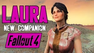 Fallout 4 - Meet Laura the Vault Girl - FULL ROMANCE - Fully Voiced Companion with Perk
