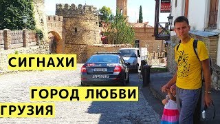 Сигнахи (Грузия) из Тбилиси на Машине с Детьми. Кахетия. Путешествия по Грузии на Машине
