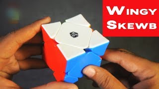 MoFangGe QiYi X-Man Design Wingy Concave Magnetic Skewb First Impressions