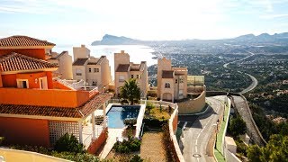 Вилла с видами на Средиземное море и горы в Altea Hills, недвижимость Испании