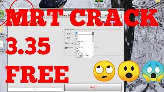 MRT 3.35 Crack Free Download / MRT Crack 3.35 download Free With Keygen