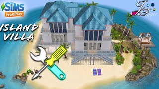 The Sims FreePlay ⚠️ LIVE BUILD  ?| ISLAND  VILLA |? By Joy