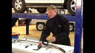 SsangYong Kyron Установка защиты переднего бампера