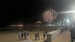الشهب النارية تضيئ سماء أكادير بداية سنة 2019