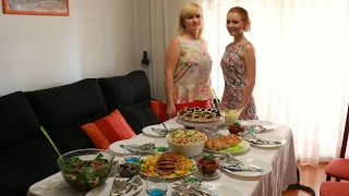 Праздничный стол на День рождения!