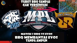 EL CLASSICO EVOS VS RRQ MATCH 2 MPL-ID S4 Regular Season Week 8 Day 3
