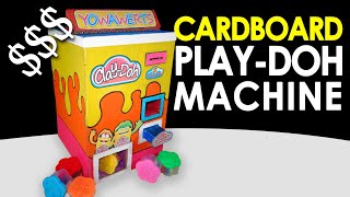 How To Make Cardboard Machine That Requires Money | DIY PLAY-DOH MACHINE