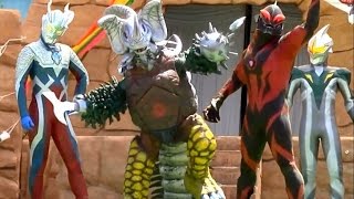 最強タイラント、ベリアル登場！ウルトラマンショー ウルトラマンゼロ、エックス、 ミラーナイト、グレンファイアービクトリー 大乱闘！ 最前列高画質 特撮 Ultraman show kidsshow