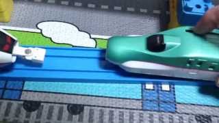 プラレール E5系E3系連結 Plarail E5 Series × E3 Series Shinkansen