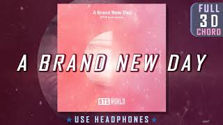 BTS V, J-HOPE - A BRAND NEW DAY (FULL 3D 화음강조, CHORD, BTS WORLD OST)┃★이어폰 필수!