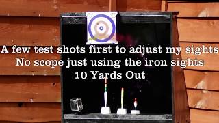 Testing My Homemade Reactive Air Rifle Targets and New DIY Pellet Trap