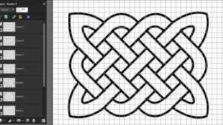 Drawing a Celtic Knot with PaintShop Pro