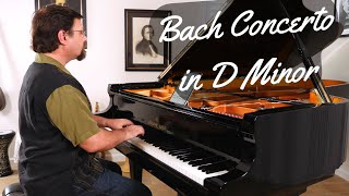 Keyboard Concerto No  1 in D minor, BWV 1052  I.  Allegro - J. S.  Bach - DAVID HICKEN