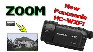 Panasonic HC-WXF1 Handheld and Tripod Zoom test - Part #1