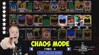 SONIC'S PIZZERIA SIMULATOR CHAOS MODE - FNAS 3 MODE - GOING FOR OUR 9TH STAR!!