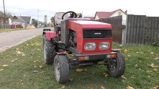Самодельный трактор из автомобиля "Москвич". Обзор