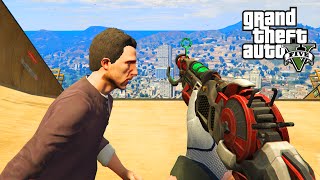 GTA 5 PC Mods - RAY GUN MARK II WEAPON MOD!!! GTA 5 Ray Gun Mod Gameplay!