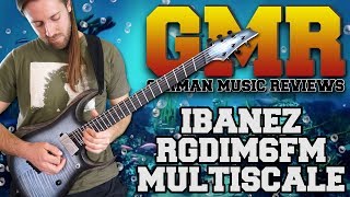Ibanez Iron Label RGDIM6FM Multiscale Review (Studio Quality)