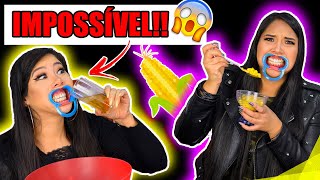 DESAFIO BOCA DE CAÇAPA! | Blog das irmãs