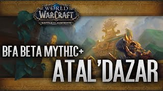 Blood Death Knight - BFA BETA Mythic+ Atal'Dazar 3+ - 3 Chest