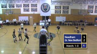 Boys Volleyball, Needham vs. Gr. New Bedford, 5-31-14