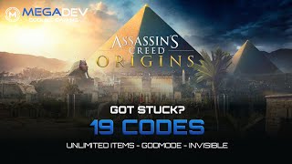 Assassin's Creed Origins Cheats: Invisible/Stealth, Godmode, ... | Trainer by MegaDev