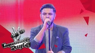 Robert Koloyan sings 'Rise Like A Phoenix' - Blind Auditions - The Voice of Armenia - Season 4