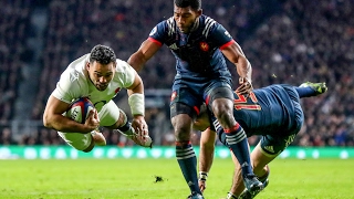 Te'o powers over for decisive try! | RBS 6 Nations
