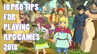 10 Pro Tips for Playing RPG Games (2018)