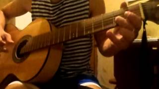 Король и Шут - Камнем по голове (кавер на акустической гитаре)