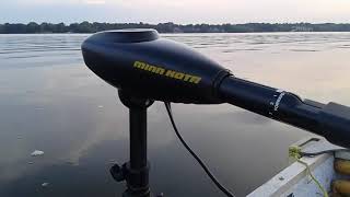Minn Kota 30 lb endura test drive.