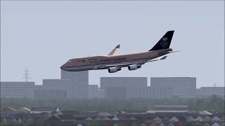 SAUDIA 747-400 Crash at Paris