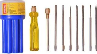 Visko Combination screwdriver set unboxing, testing and review