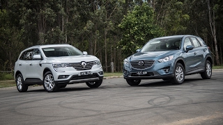 2017 Renault Koleos 2.5L vs Mazda CX-5 2.0L (2WD): 0-100km/h & engine sound