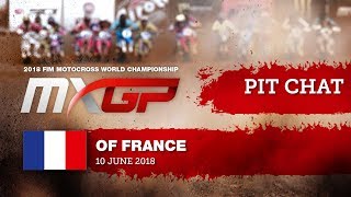 Pit Chat with GAUTIER PAULIN MXGP of France - Saint Jean d'Angely 2018 #motocross